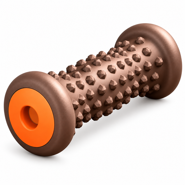 Solepico Compact Arch & Heel Massage Roller with Textured Pressure Points